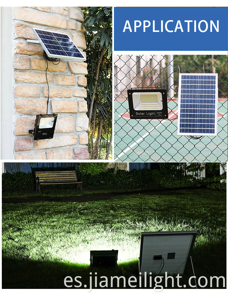 Anern más potente 100W 6500K LED Solar LED Light